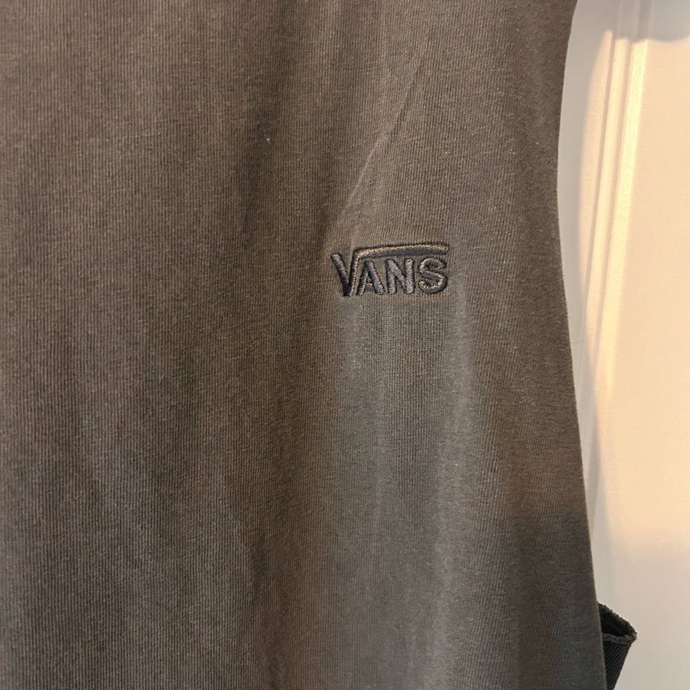 Vans Women's Washed Cropped Muscle Tank Tee - Picture 2 of 6
